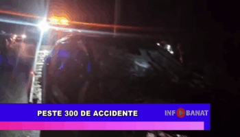 Peste 300 de accidente