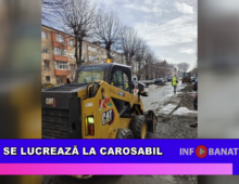Se lucrează la carosabil