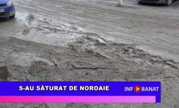 S-au săturat de noroaie