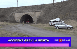 Accident grav la Reșița