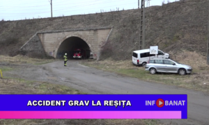 Accident grav la Reșița