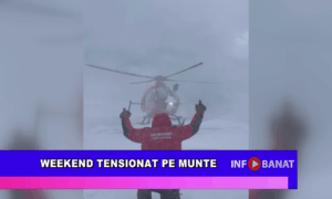Weekend tensionat pe munte