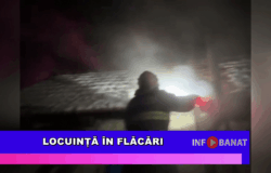 Locuință în flăcări