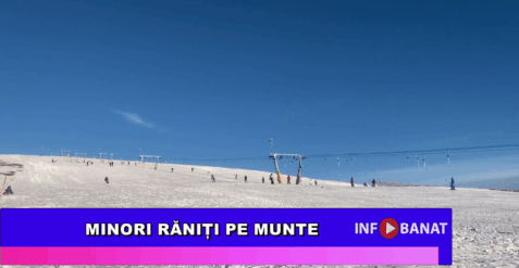 Minori răniți pe munte