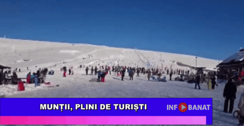 Munții, plini de turiști