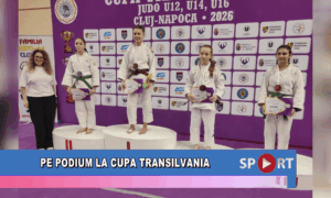 Pe podium la Cupa Transilvania
