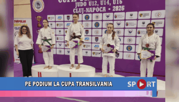 Pe podium la Cupa Transilvania
