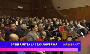 Sabin Păutza la ceas aniversar