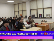 Întâlnire GAL Reșița cu tinerii