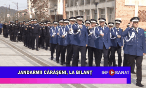 Jandarmii cărășeni, la bilanț
