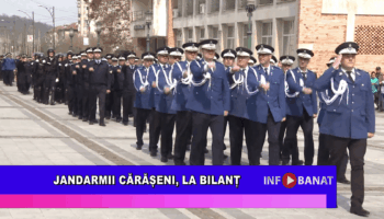 Jandarmii cărășeni, la bilanț