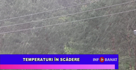 Temperaturi în scădere