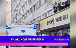 S-a aruncat de pe geam