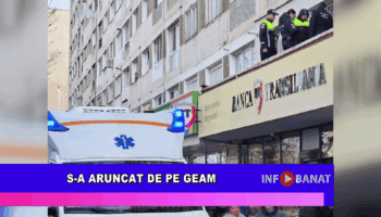 S-a aruncat de pe geam