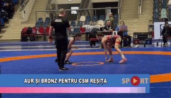 Aur și bronz pentru CSM Reșița