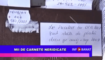 Mii de carnete neridicate