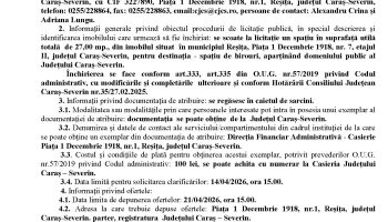 Participare la licitație publică