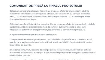 Reabilitarea termică a blocurilor de locuințe din Reșița – SMIS: 324098