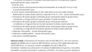 Demarare proiect Comuna Lupac