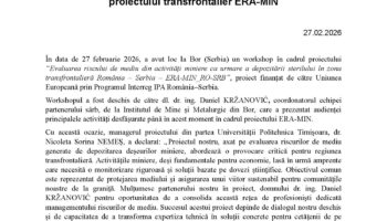 Workshop internațional organizat la Bor, Serbia (RORS00063)