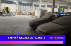 Fabrică ilegală de țigarete