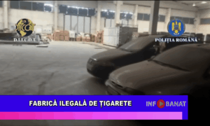 Fabrică ilegală de țigarete