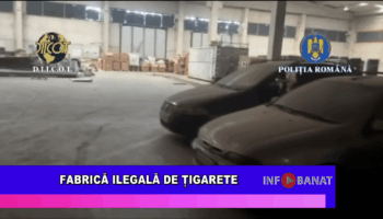 Fabrică ilegală de țigarete