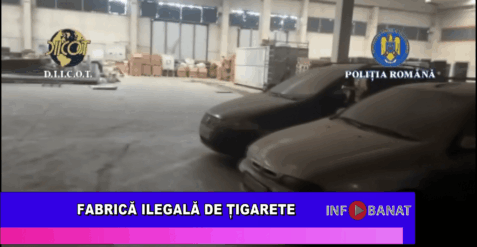 Fabrică ilegală de țigarete