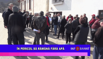 În pericol să rămână fără apă