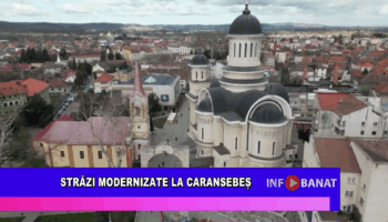 Străzi modernizate la Caransebeș