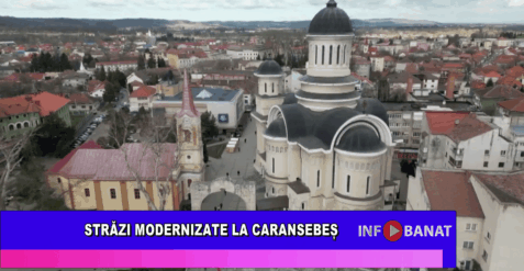 Străzi modernizate la Caransebeș