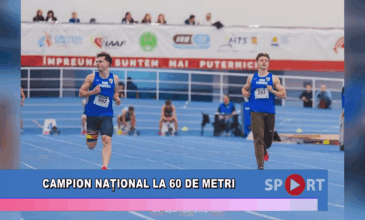 Campiona Național la 60 de metri