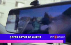 Șofer bătut de client