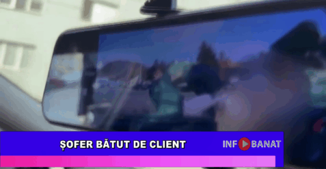 Șofer bătut de client
