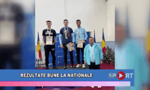 Rezultate bune la naționale