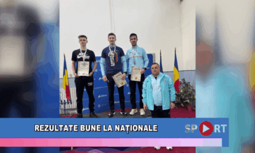 Rezultate bune la naționale