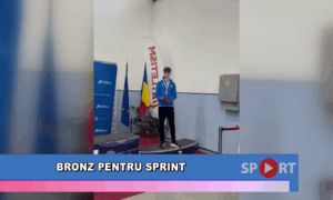 Bronz pentru sprint