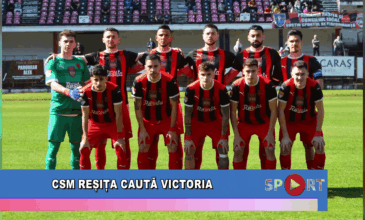 CSM Reșița caută victoria