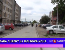 Fără curent la Moldova Nouă