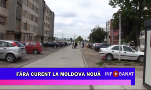 Fără curent la Moldova Nouă