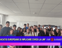 Educație europeană și implicare civică la LMF
