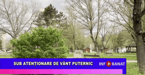 Sub atenționare de vânt puternic