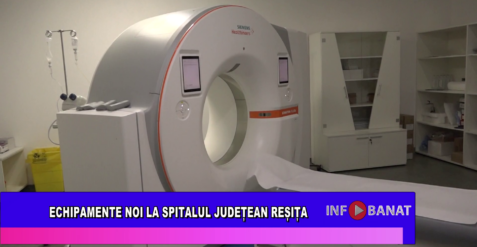 Echipamente noi la Spitalul Județean Reșița