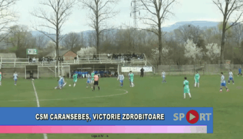 CSM Caransebeș, victorie zdrobitoare