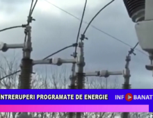 Întreruperi programate de energie