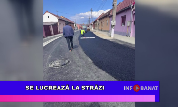 Se lucrează la străzi