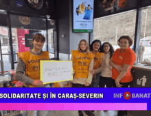 Solidaritate și în Caraș-Severin