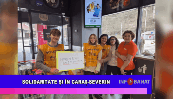 Solidaritate și în Caraș-Severin