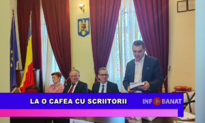 La o cafea cu scriitorii