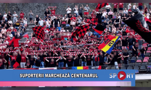 Suporterii marchează Centenarul